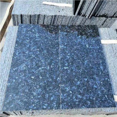 Carrelage de sol en granit bleu