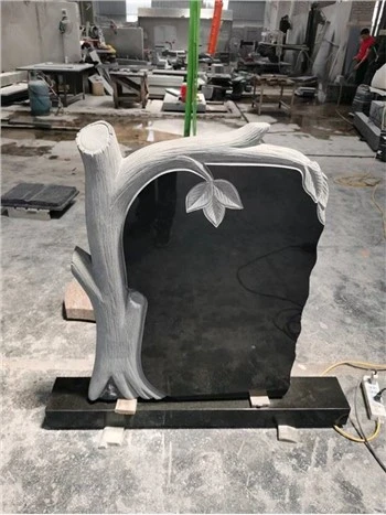 Pierre tombale en granit ordinaire