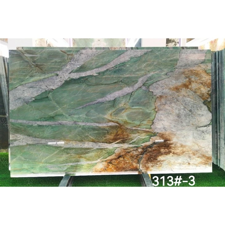 Dalle de quartzite émeraude