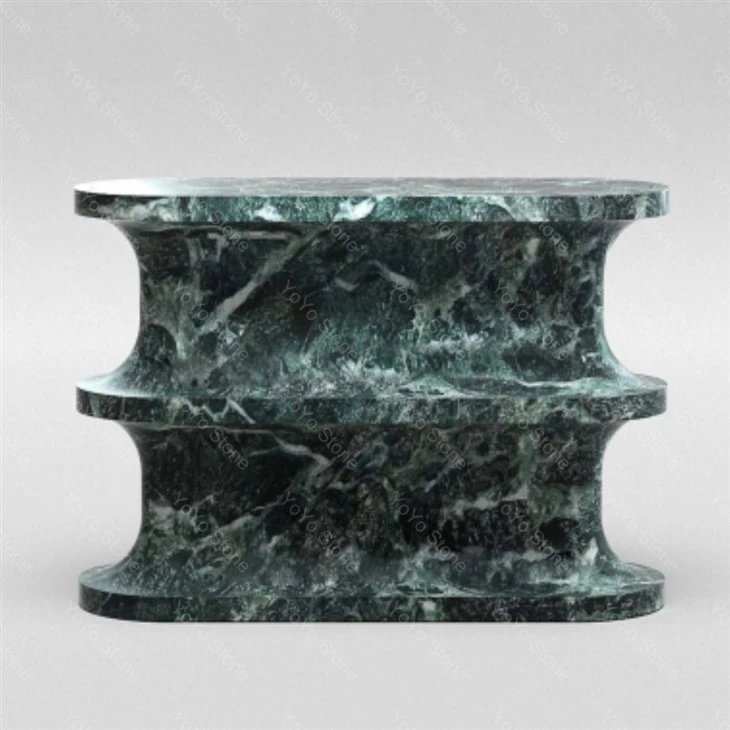 green console table front