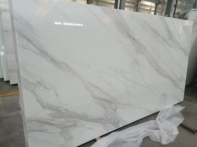 Verre Nano Micro Cristal Blanc Calacatta